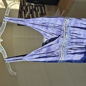 RXB casual summer vacation dress, knee-length